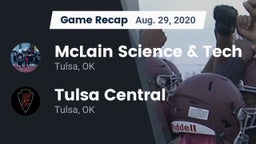 Recap: McLain Science & Tech  vs. Tulsa Central  2020