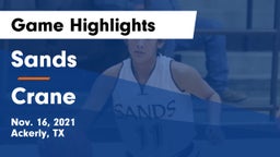 Sands  vs Crane  Game Highlights - Nov. 16, 2021