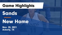 Sands  vs New Home  Game Highlights - Nov. 20, 2021
