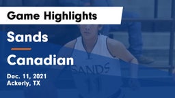 Sands  vs Canadian  Game Highlights - Dec. 11, 2021