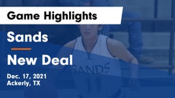 Sands  vs New Deal  Game Highlights - Dec. 17, 2021