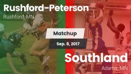 Matchup: Rushford-Peterson vs. Southland  2017