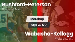 Matchup: Rushford-Peterson vs. Wabasha-Kellogg  2017