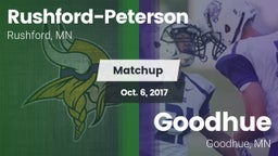 Matchup: Rushford-Peterson vs. Goodhue  2017