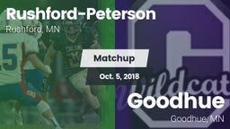 Matchup: Rushford-Peterson vs. Goodhue  2018