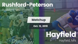 Matchup: Rushford-Peterson vs. Hayfield  2018
