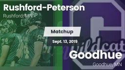 Matchup: Rushford-Peterson vs. Goodhue  2019