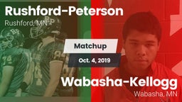 Matchup: Rushford-Peterson vs. Wabasha-Kellogg  2019