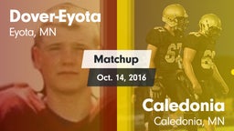 Matchup: Dover-Eyota High vs. Caledonia  2016