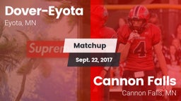 Matchup: Dover-Eyota High vs. Cannon Falls  2017