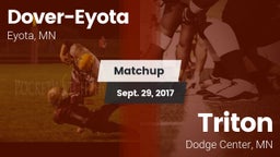 Matchup: Dover-Eyota High vs. Triton  2017