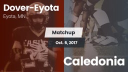 Matchup: Dover-Eyota High vs. Caledonia  2017