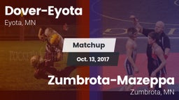 Matchup: Dover-Eyota High vs. Zumbrota-Mazeppa  2017