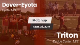 Matchup: Dover-Eyota High vs. Triton  2018