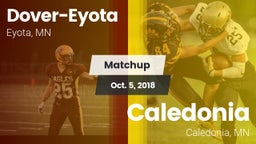 Matchup: Dover-Eyota High vs. Caledonia  2018
