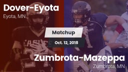 Matchup: Dover-Eyota High vs. Zumbrota-Mazeppa  2018