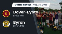 Recap: Dover-Eyota  vs. Byron  2018