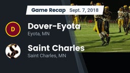 Recap: Dover-Eyota  vs. Saint Charles  2018