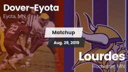 Matchup: Dover-Eyota High vs. Lourdes  2019