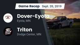 Recap: Dover-Eyota  vs. Triton  2019
