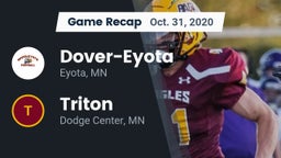 Recap: Dover-Eyota  vs. Triton  2020