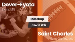 Matchup: Dover-Eyota High vs. Saint Charles  2020