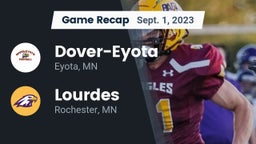 Recap: Dover-Eyota  vs. Lourdes  2023