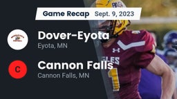 Recap: Dover-Eyota  vs. Cannon Falls  2023