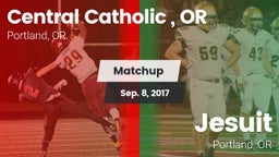 Matchup: Central Catholic, OR vs. Jesuit  2017