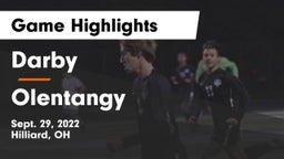 Darby  vs Olentangy  Game Highlights - Sept. 29, 2022