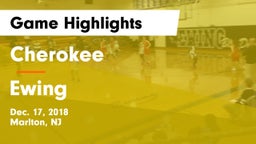 Cherokee  vs Ewing Game Highlights - Dec. 17, 2018