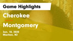 Cherokee  vs Montgomery  Game Highlights - Jan. 18, 2020