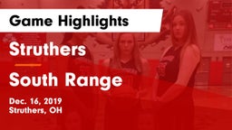 Struthers  vs South Range Game Highlights - Dec. 16, 2019