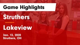 Struthers  vs Lakeview  Game Highlights - Jan. 13, 2020
