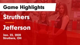 Struthers  vs Jefferson  Game Highlights - Jan. 23, 2020