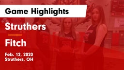Struthers  vs Fitch  Game Highlights - Feb. 12, 2020