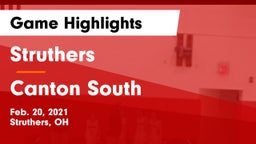 Struthers  vs Canton South Game Highlights - Feb. 20, 2021