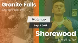 Matchup: Granite Falls High vs. Shorewood  2017