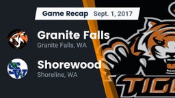 Recap: Granite Falls  vs. Shorewood  2017
