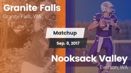 Matchup: Granite Falls High vs. Nooksack Valley  2017