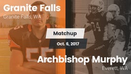 Matchup: Granite Falls High vs. Archbishop Murphy  2017