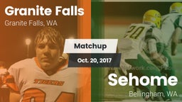 Matchup: Granite Falls High vs. Sehome  2017
