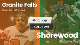 Matchup: Granite Falls High vs. Shorewood  2018