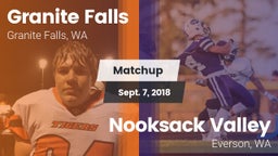 Matchup: Granite Falls High vs. Nooksack Valley  2018