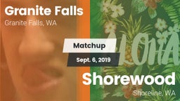 Matchup: Granite Falls High vs. Shorewood  2019