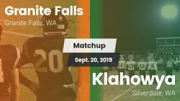 Matchup: Granite Falls High vs. Klahowya  2019