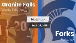 Matchup: Granite Falls High vs. Forks  2019