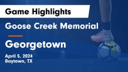 Goose Creek Memorial  vs Georgetown  Game Highlights - April 5, 2024