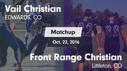 Matchup: Vail Christian vs. Front Range Christian  2016