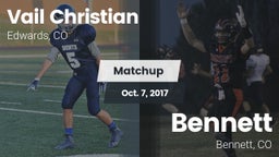 Matchup: Vail Christian High  vs. Bennett  2017